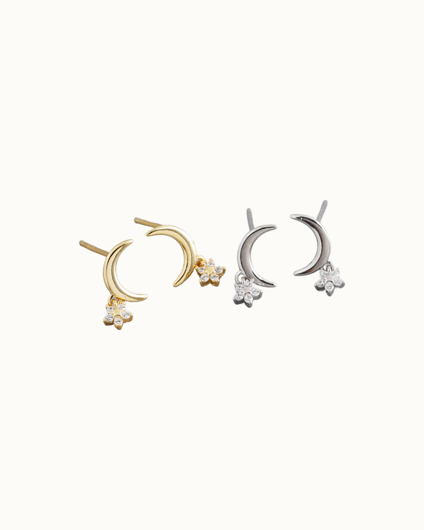 Crescent Blossom Studs
