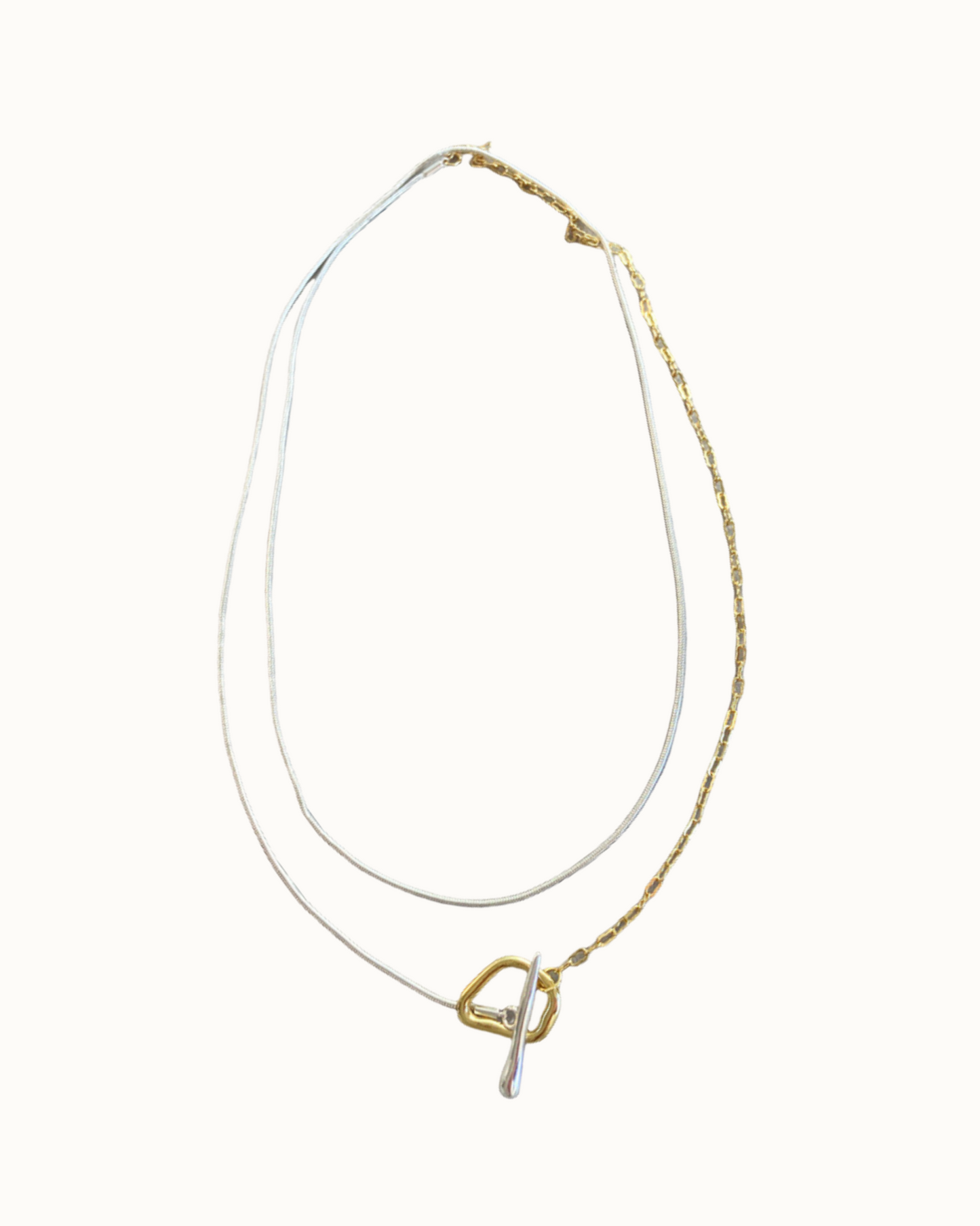 Strata Toggle Necklace