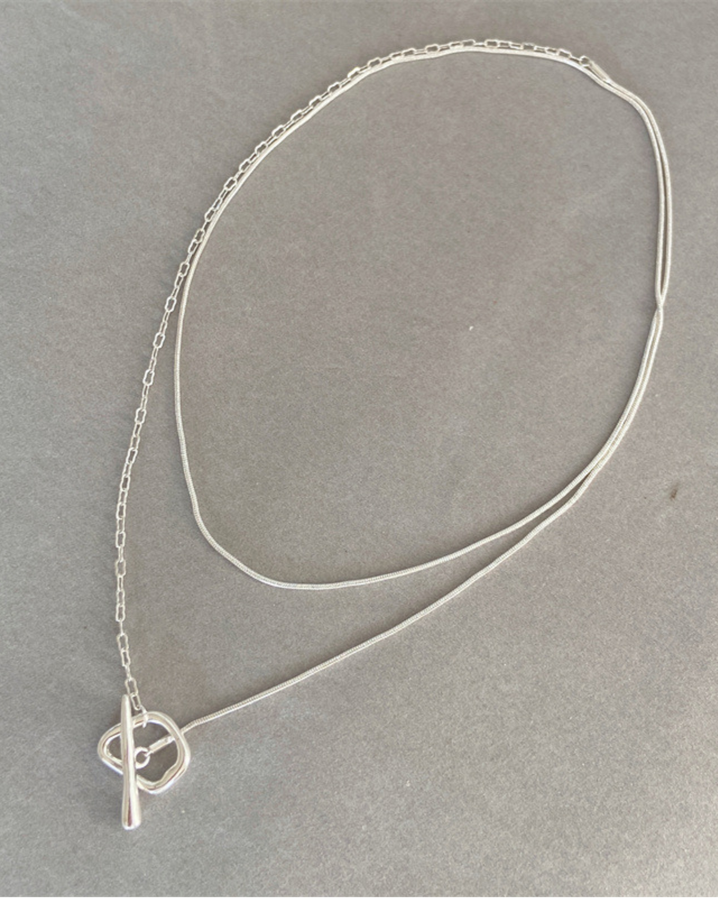 Strata Toggle Necklace