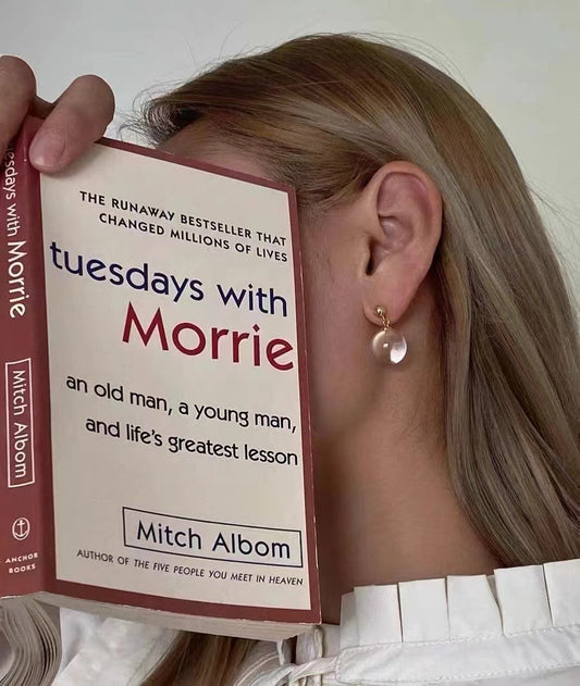 Lucent Glass Orb Earrings | Earrings | S925 Sterling Silver – Lunari Jewellery