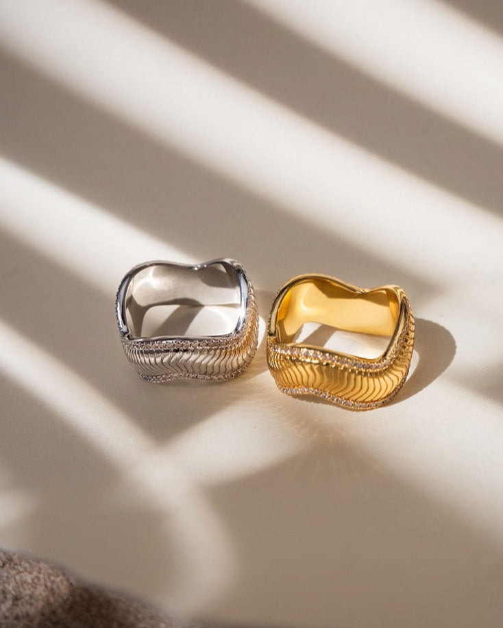 Serpenza Band | Ring | S925 Sterling Silver – Lunari Jewellery