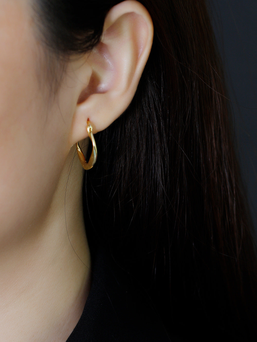 Soft Twist Hoops | Earrings | S925 Sterling Silver – Lunari Jewellery