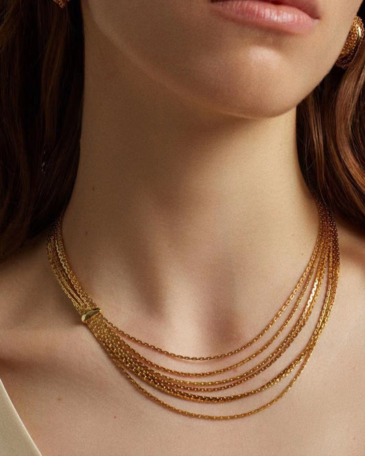 Gleamette Necklace | Necklace | S925 Sterling Silver โ Lunari Jewellery