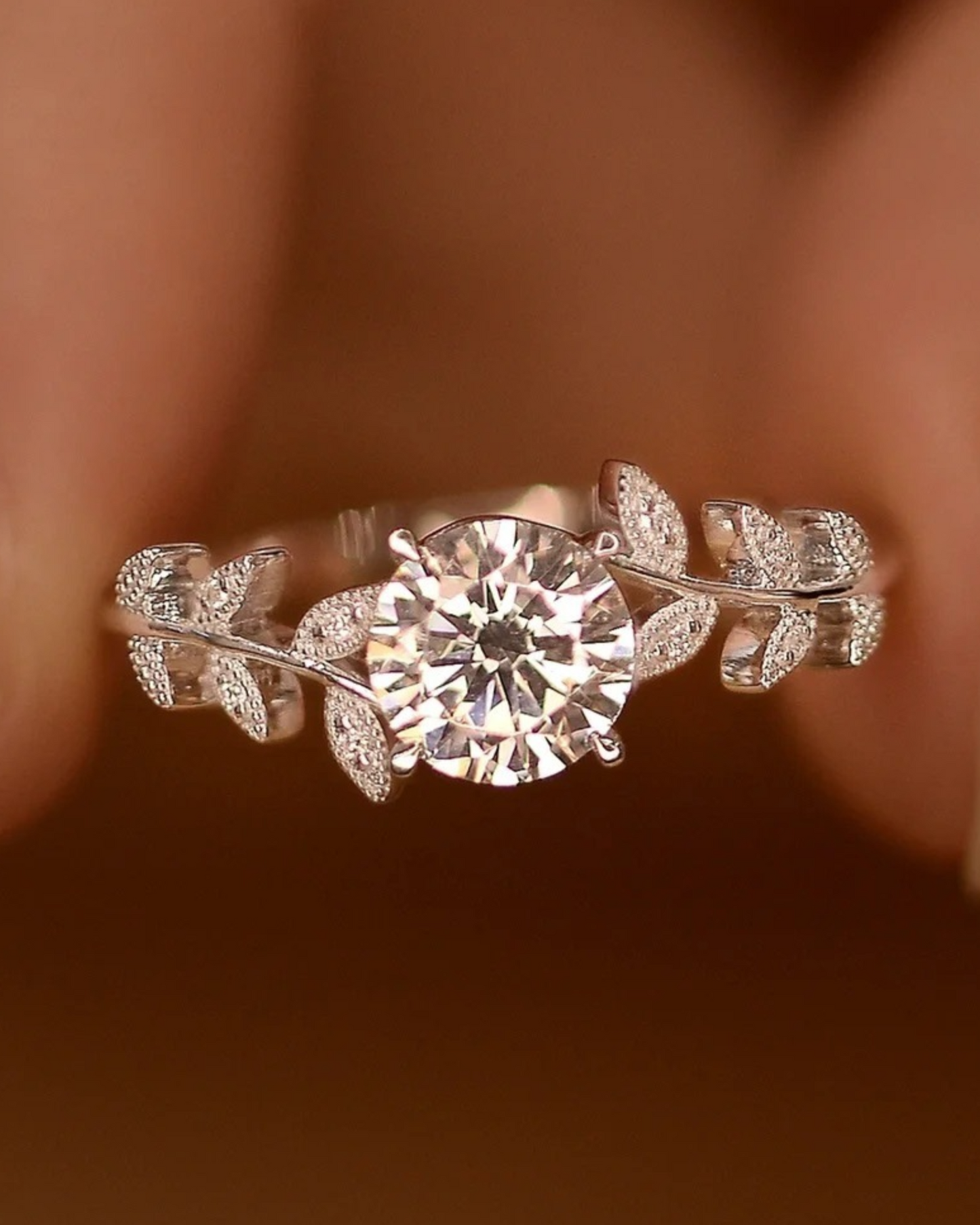 Moissanite Eden Vine Ring