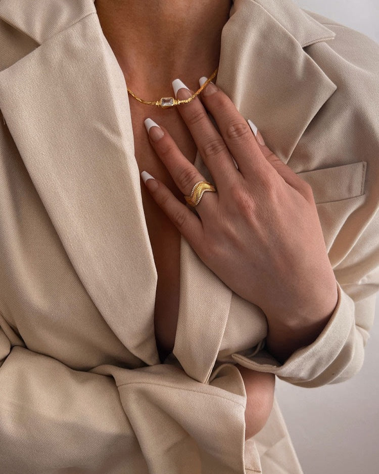 Serpenza Band | Ring | S925 Sterling Silver – Lunari Jewellery