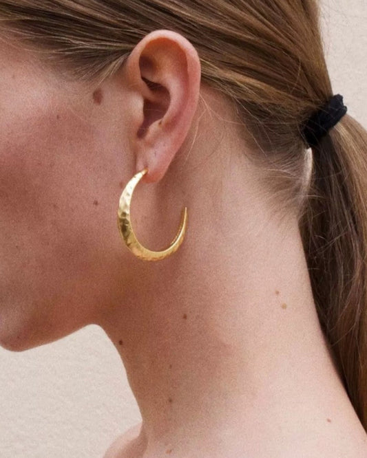 Lunara Eclipse Hoops | Earrings | S925 Sterling Silver โ Lunari Jewellery