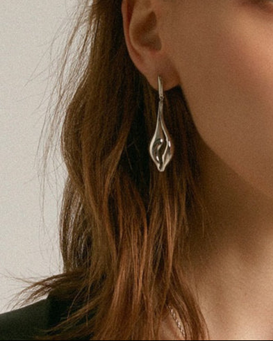 Concha Drops | Earrings | S925 Sterling Silver – Lunari Jewellery