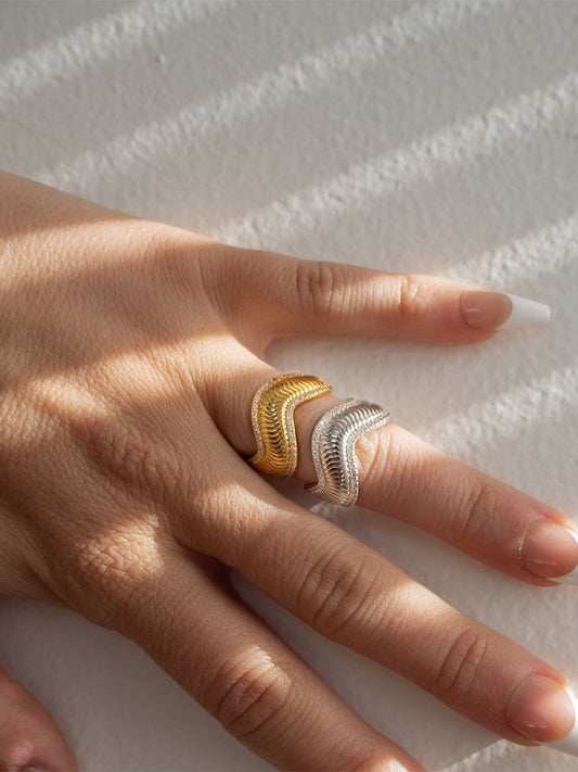 Serpenza Band | Ring | S925 Sterling Silver โ Lunari Jewellery