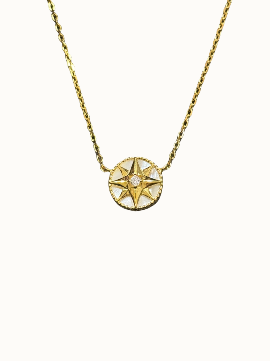 Stella Compass Necklace