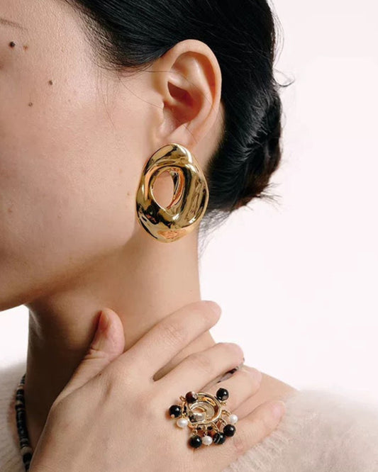 Void Flow Earrings | Earrings | S925 Sterling Silver โ Lunari Jewellery