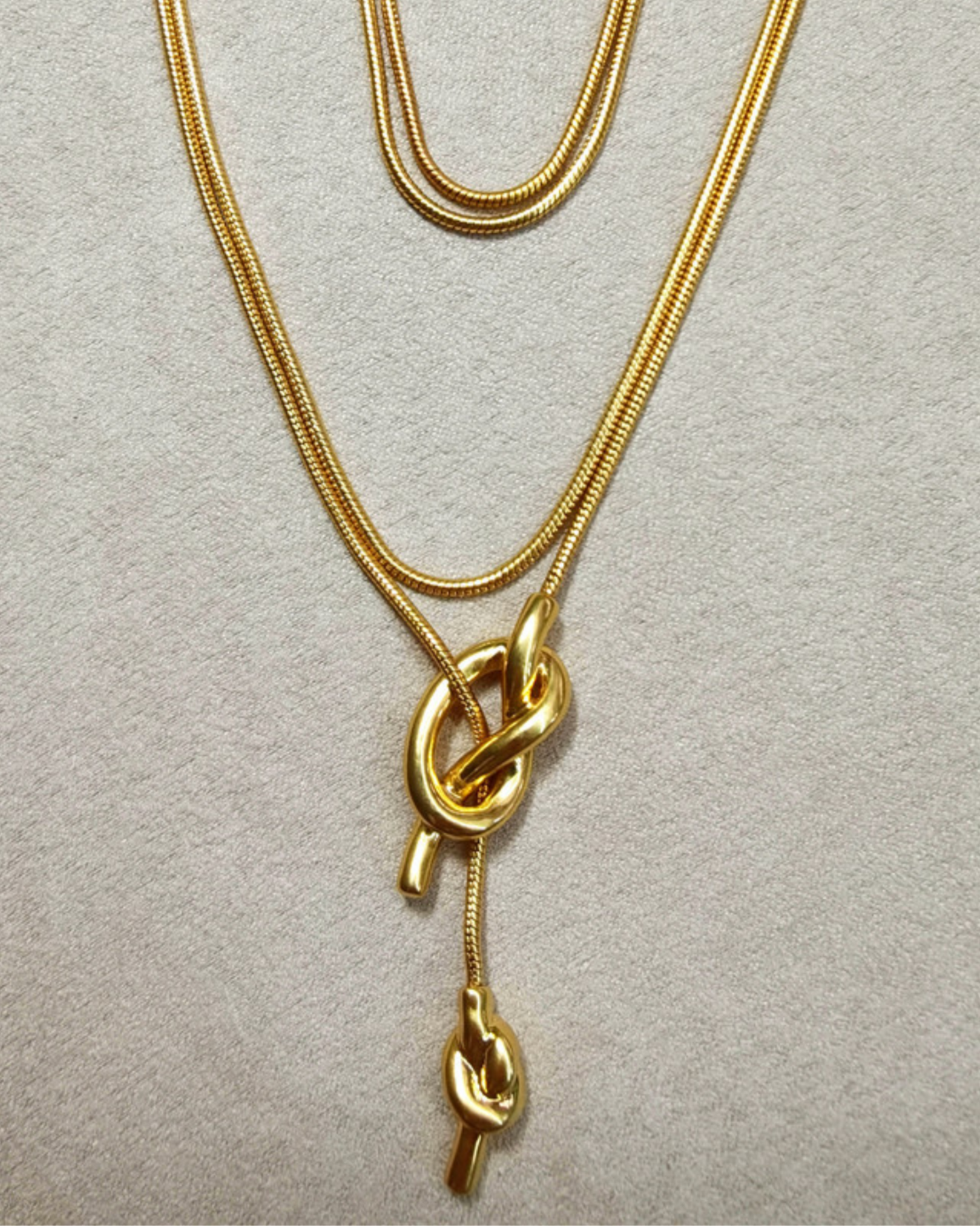 Lasso Long Necklace