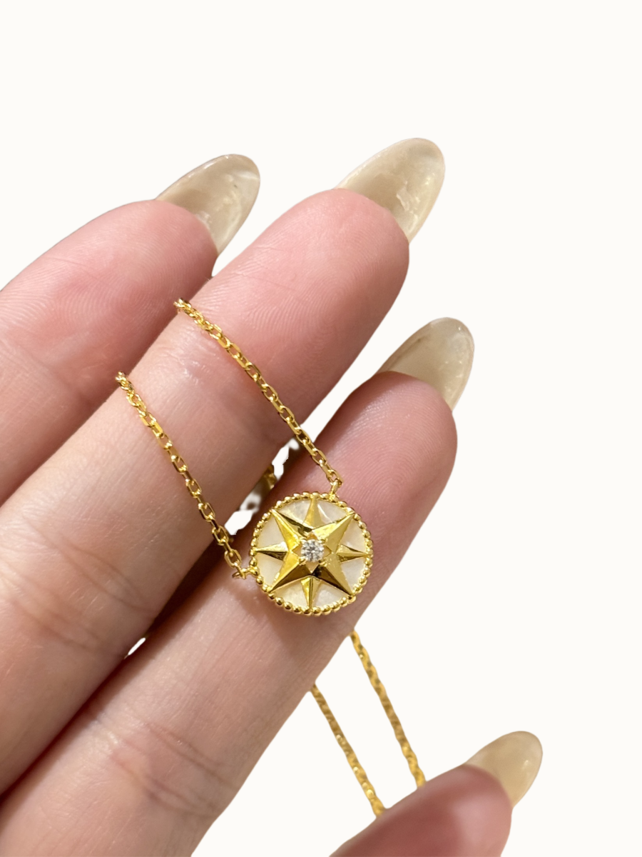 Stella Compass Necklace