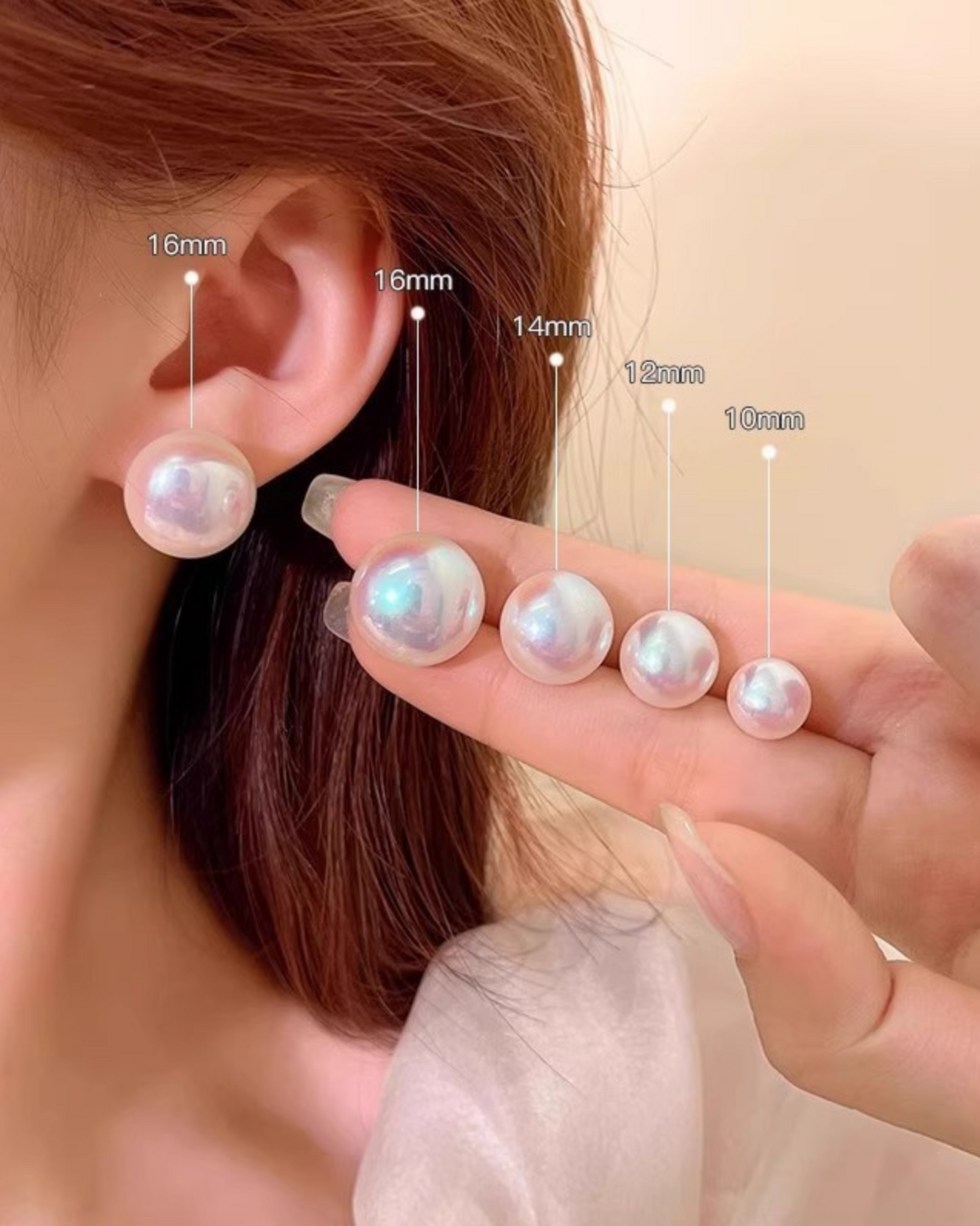 Blush Pearl Studs