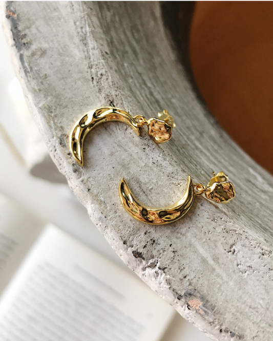 Moon Whisper Drops | Earrings | S925 Sterling Silver – Lunari Jewellery