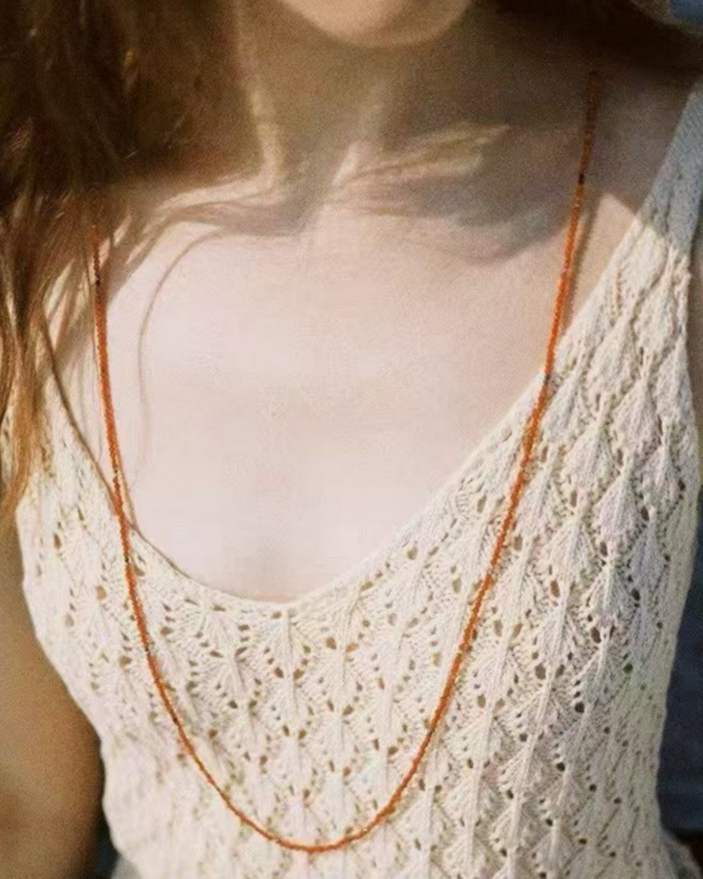 Terra Loop Necklace | Necklace | 18k Gold Plated – Lunari Jewellery