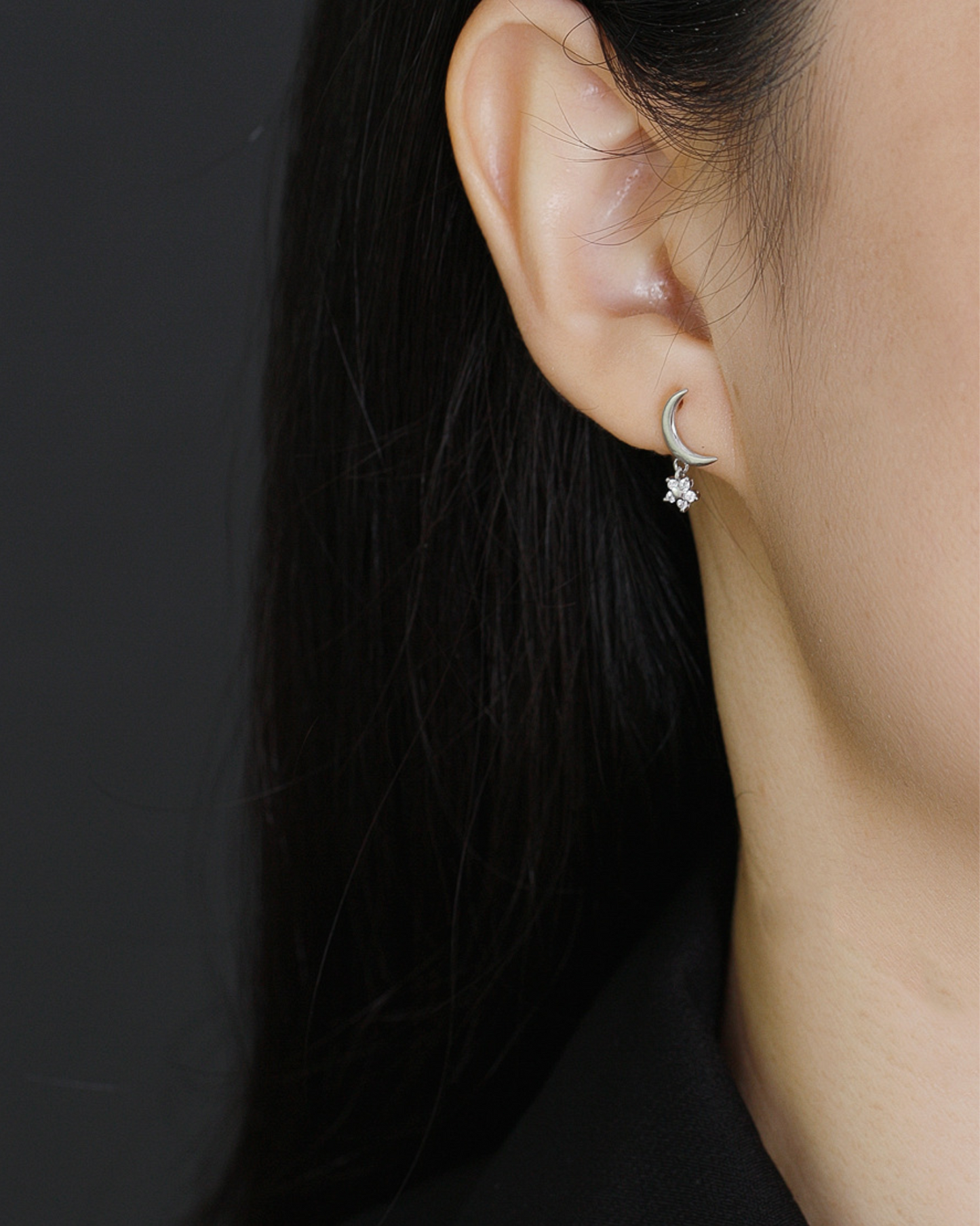 Crescent Blossom Studs