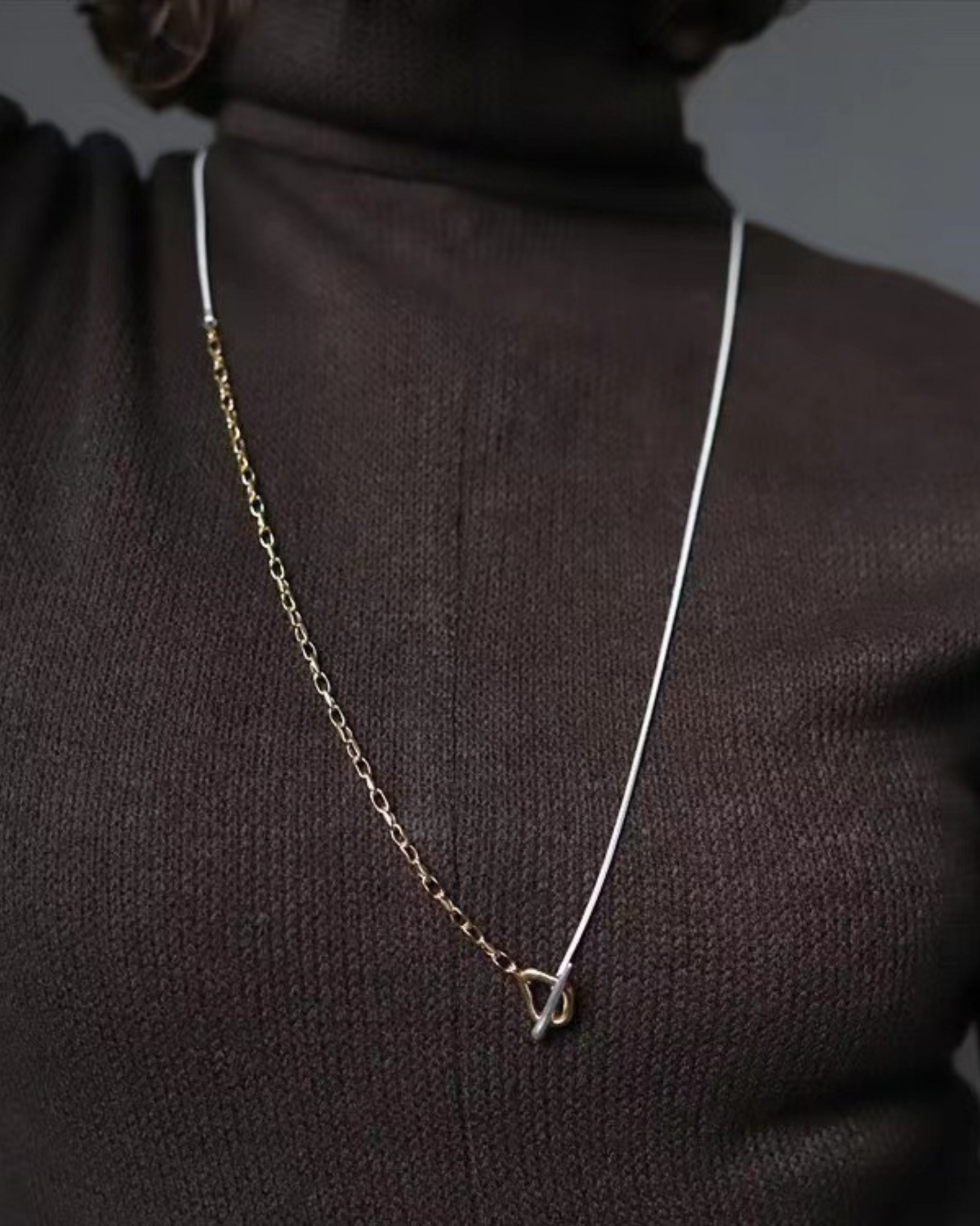 Strata Toggle Necklace