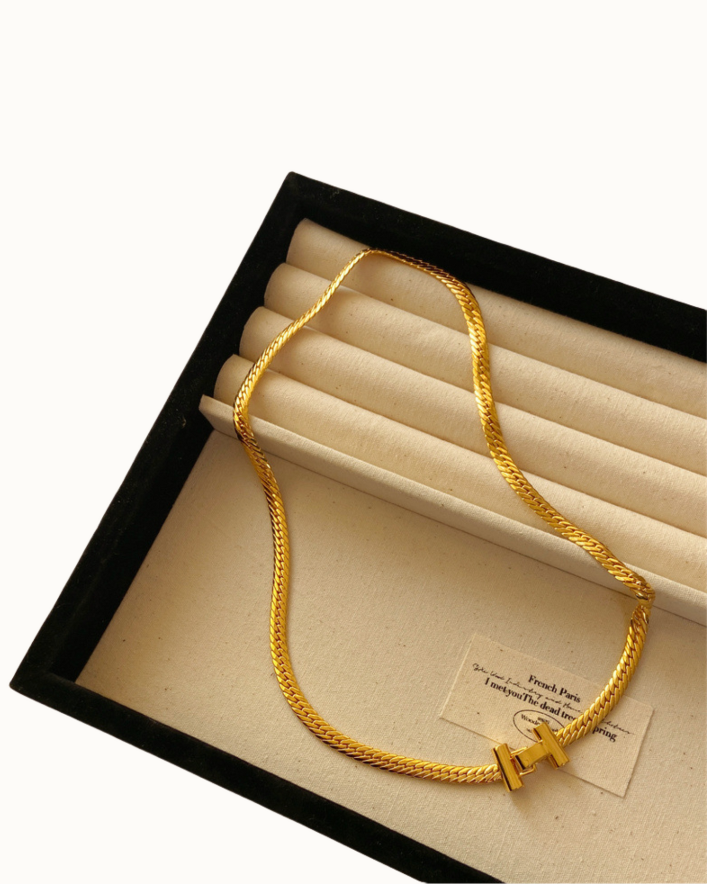 Bold Ripple Herringbone Chain