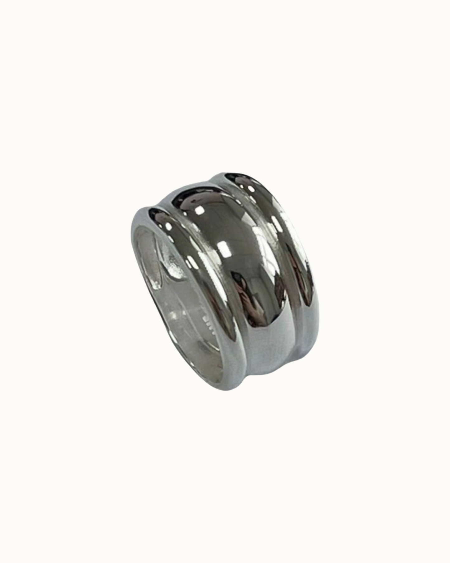 Silver Vase Band | Ring | S925 Sterling Silver – Lunari Jewellery