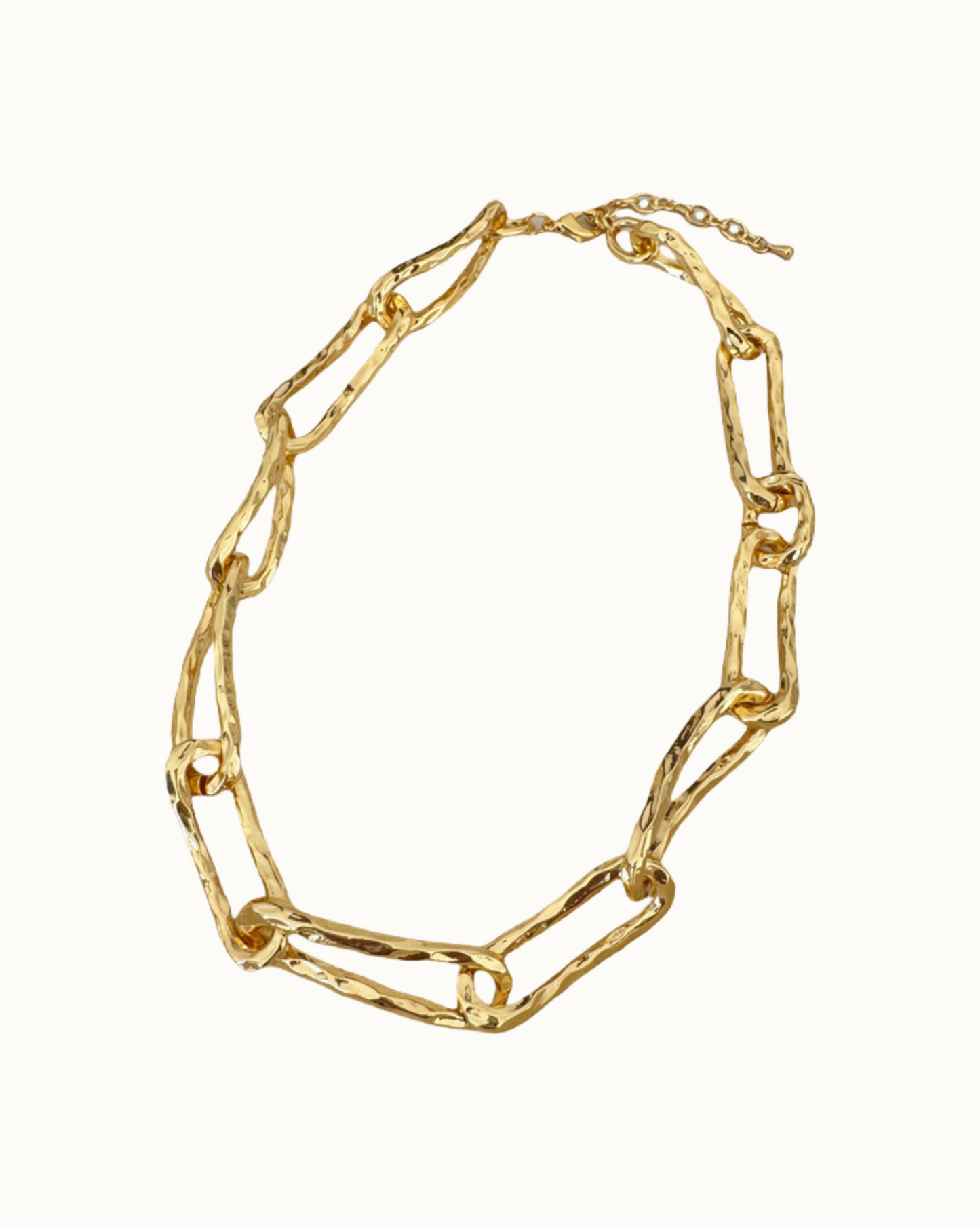 Sculptural Link Choker