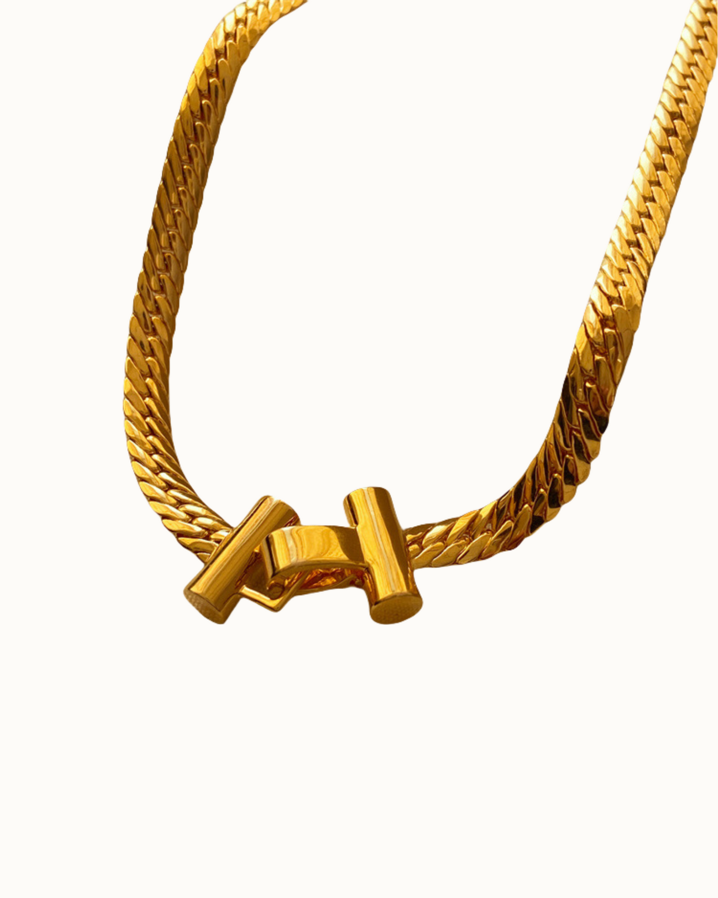 Bold Ripple Herringbone Chain