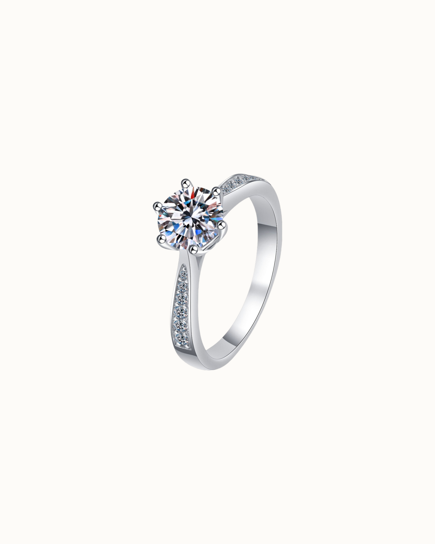 Moissanite Everlight Ring