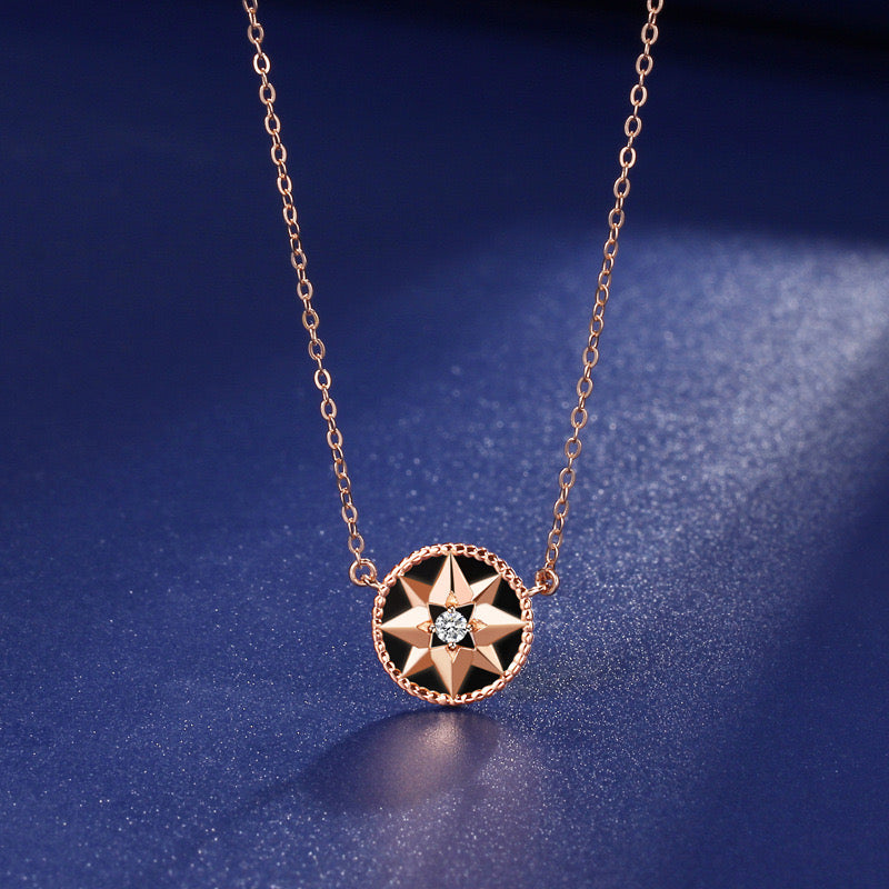 Stella Compass Necklace