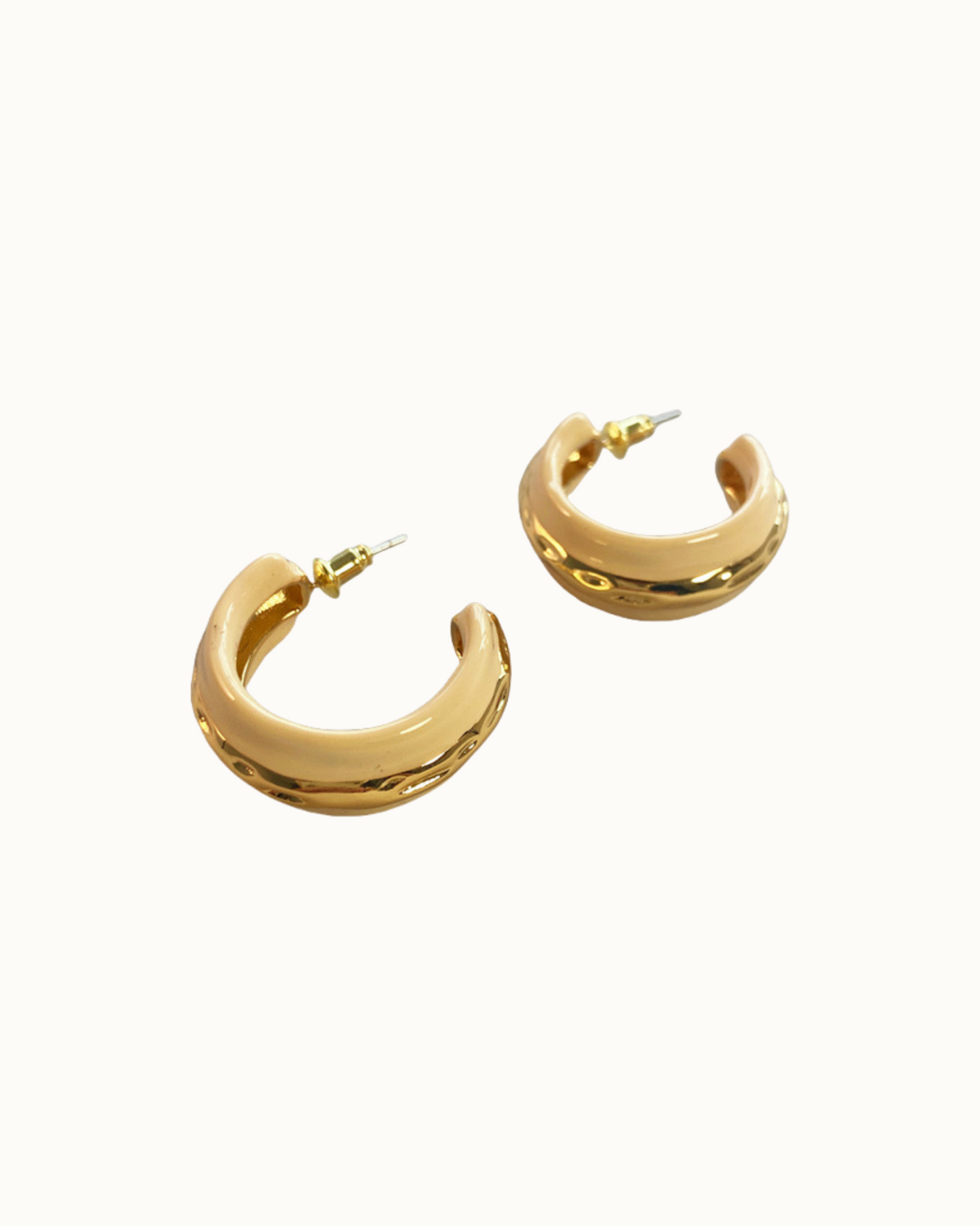 Luma Enamel Hoops