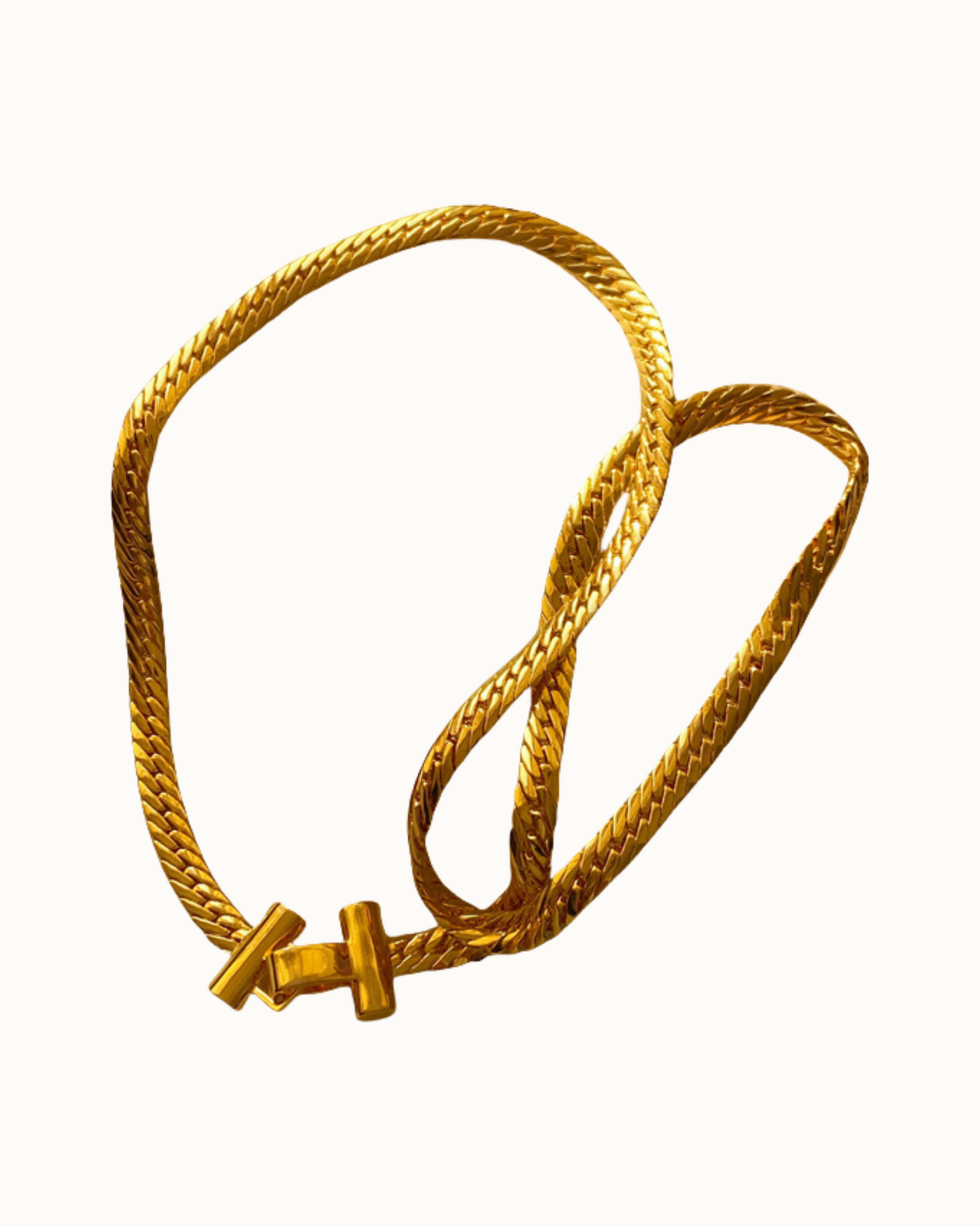Bold Ripple Herringbone Chain