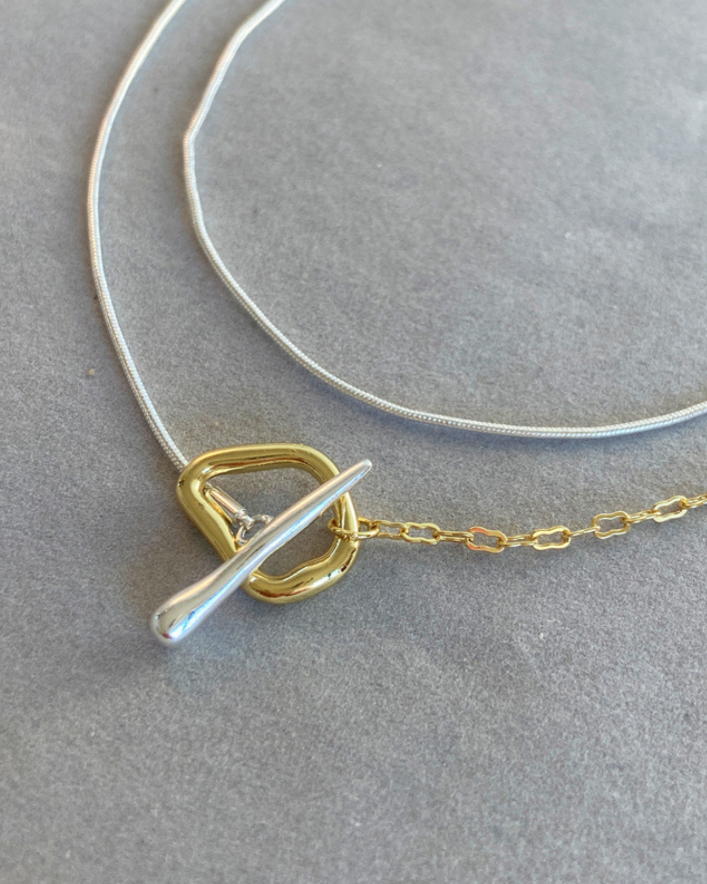 Strata Toggle Necklace