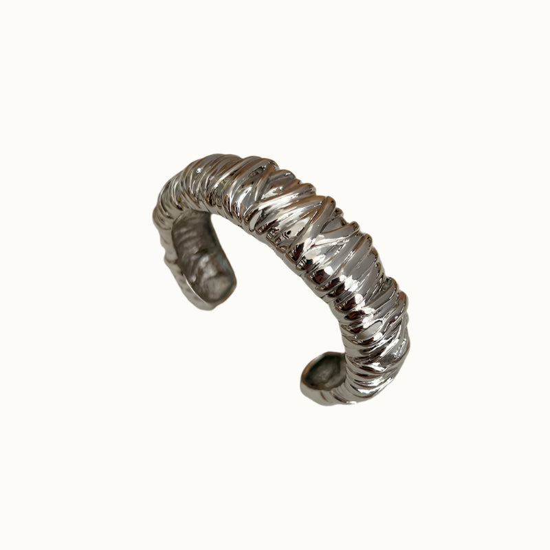 Sculpted Thread Cuff