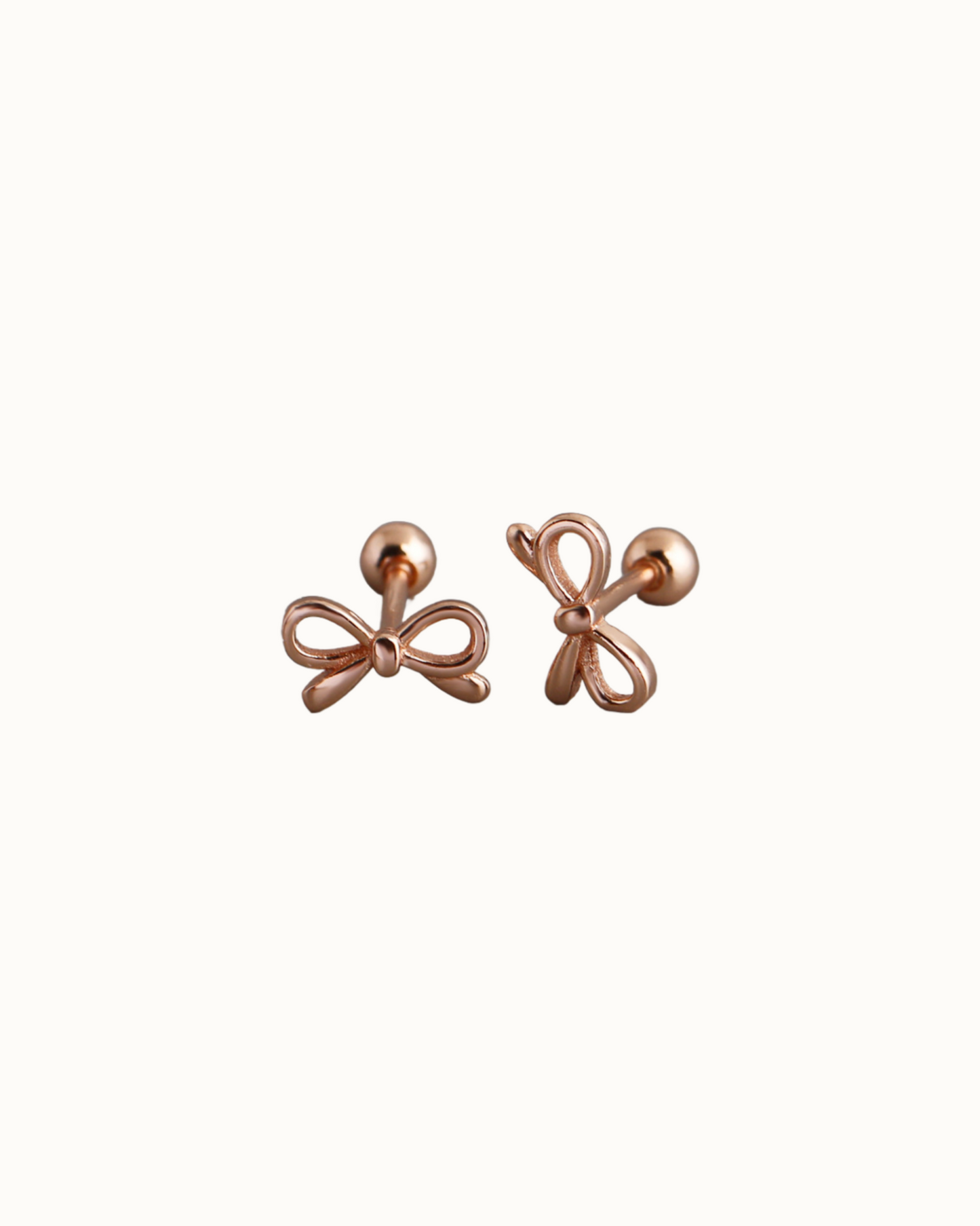 Petite Bow Studs