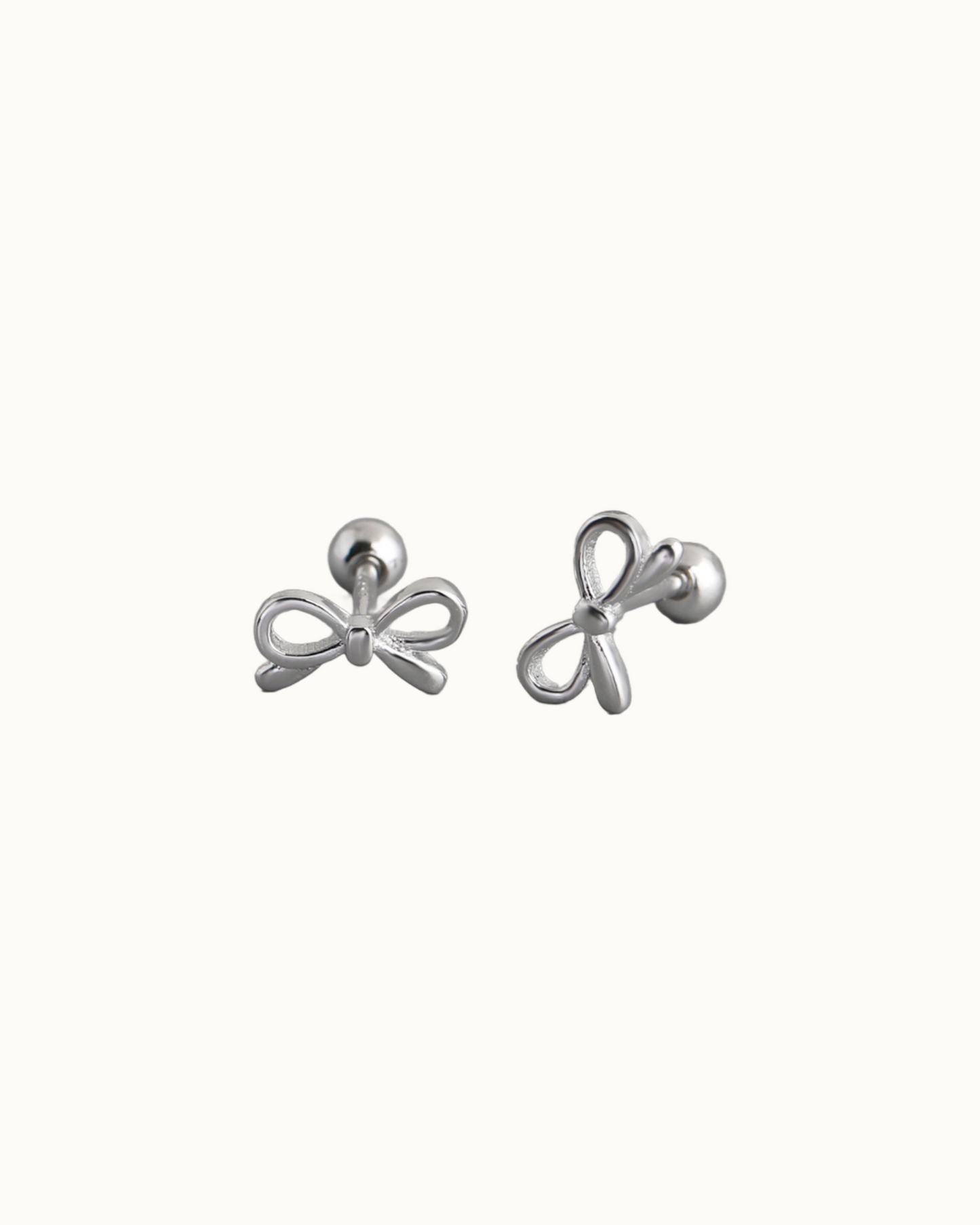 Petite Bow Studs