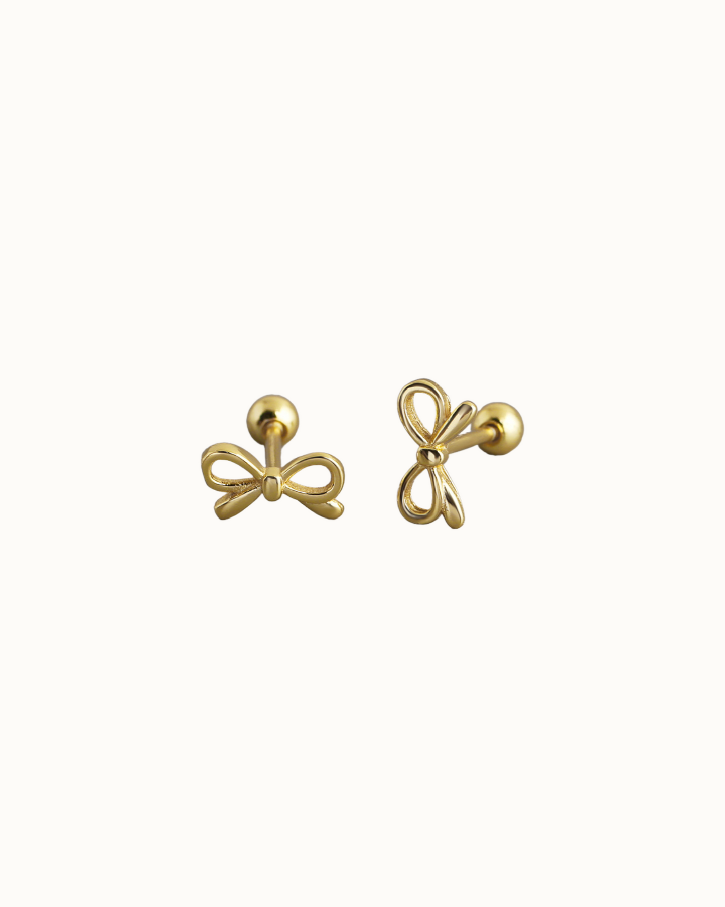 Petite Bow Studs