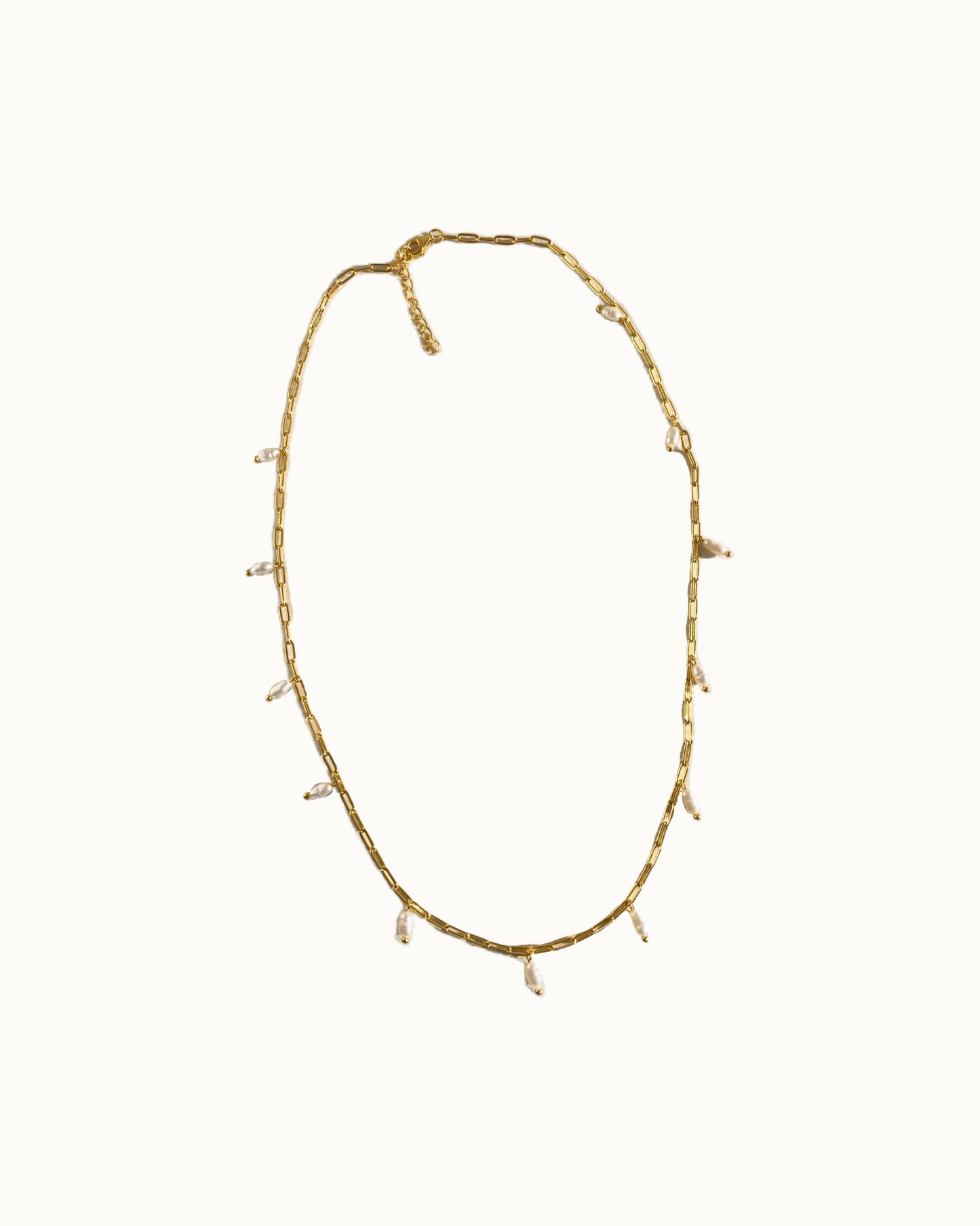 Dewdrop Pearl Necklace