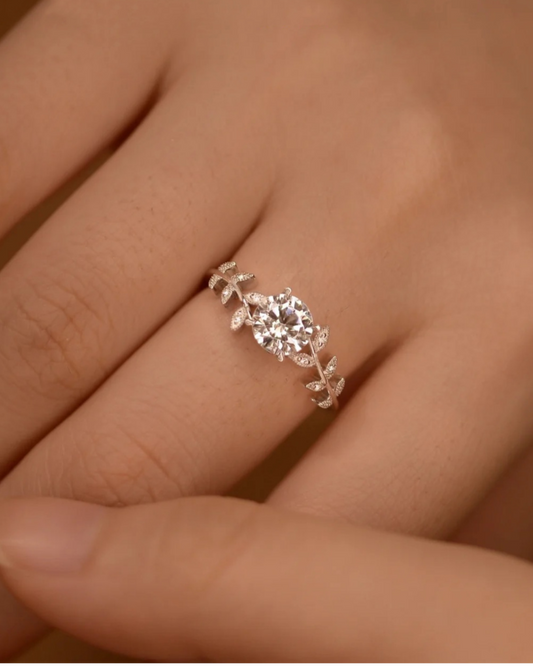 Moissanite Eden Vine Ring