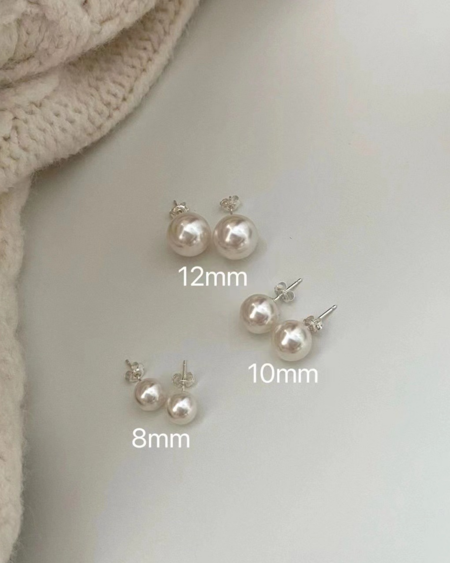 Ivory Pearl Studs