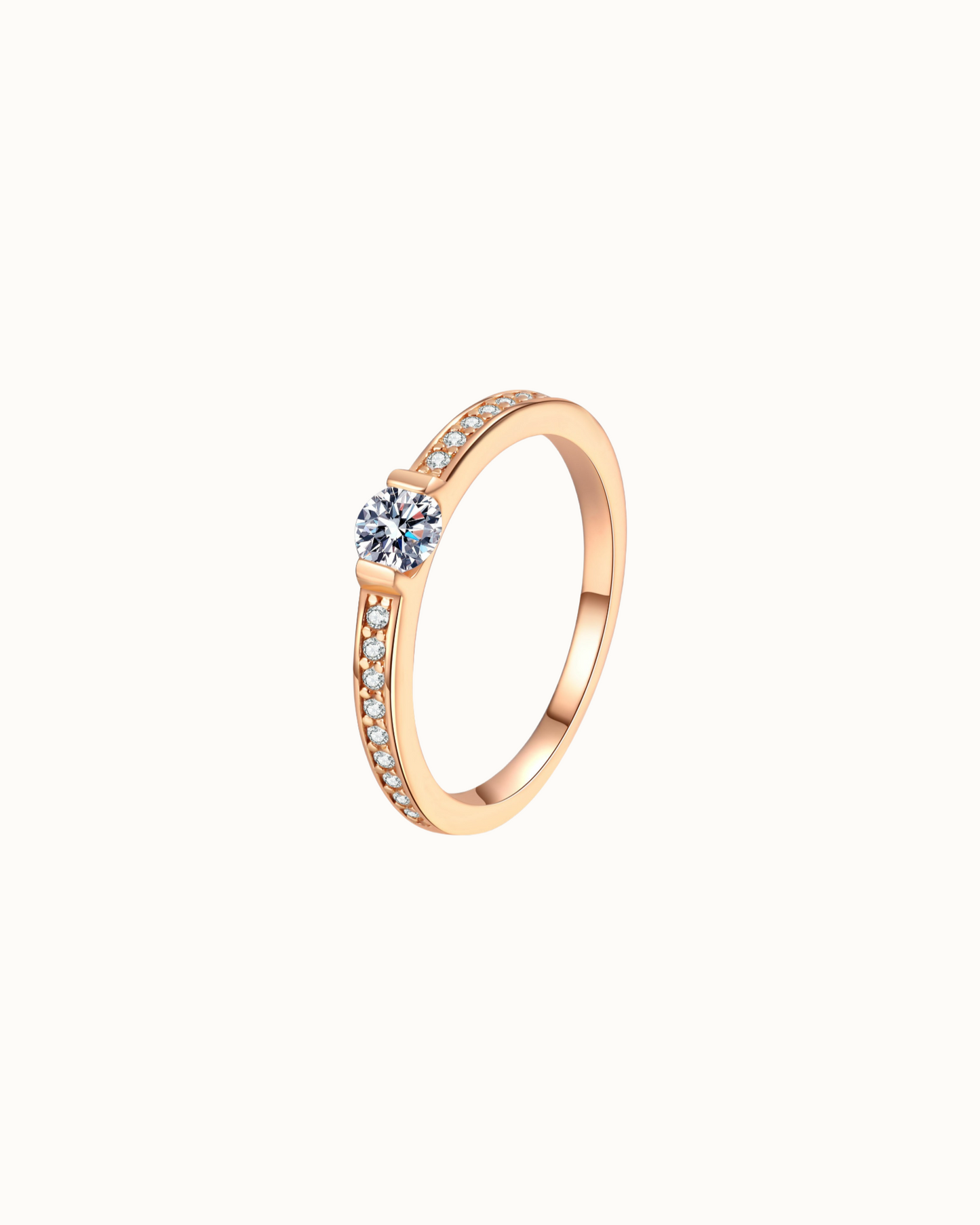 Moissanite Amoura Ring