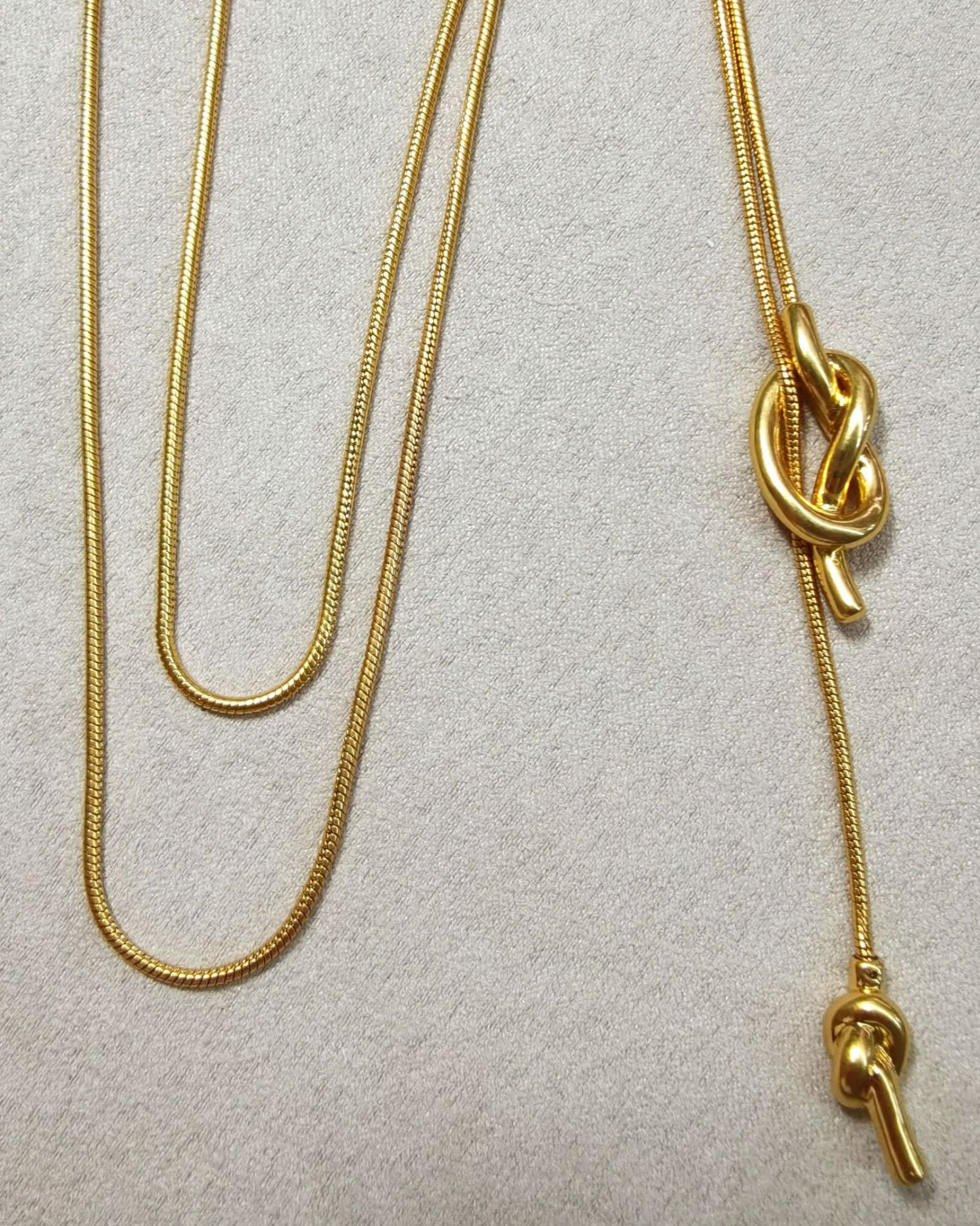 Lasso Long Necklace