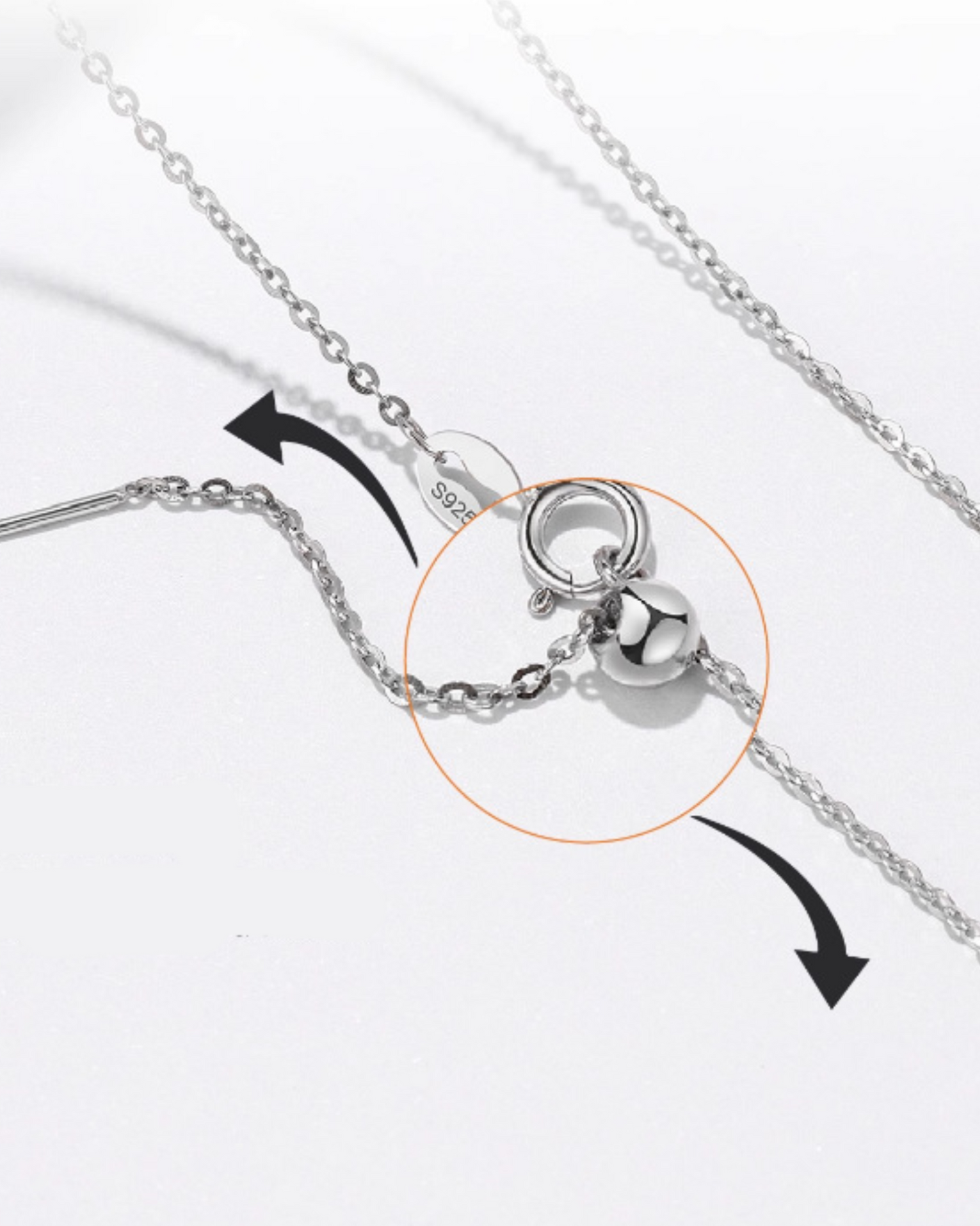 Lunari Adjustable Needle Chain