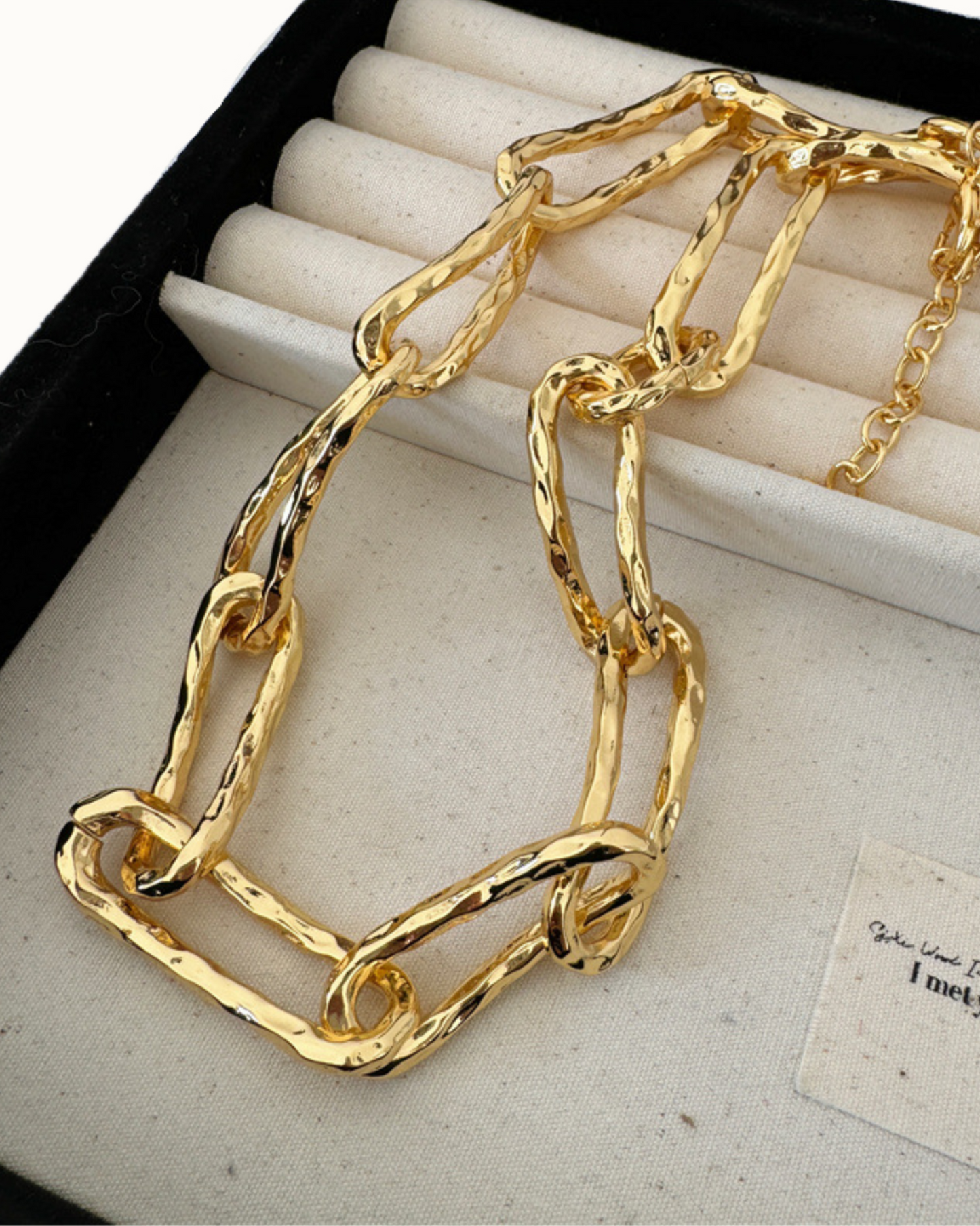 Sculptural Link Choker